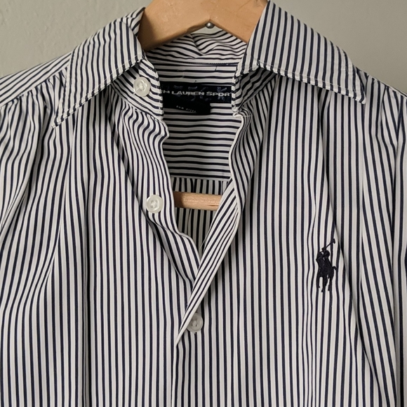 Ralph Lauren striped button down - Picture 2 of 6